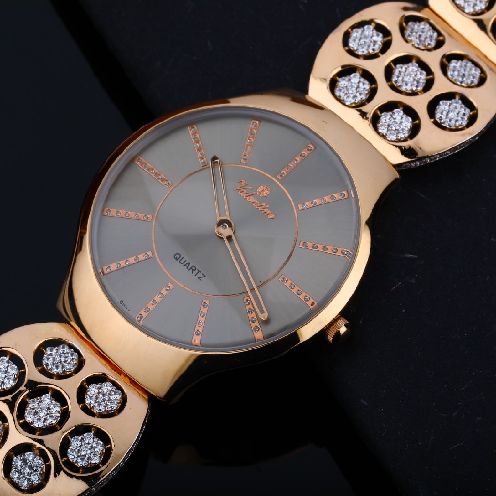 Mens Rose Gold 18K Designer Valentine Dial Watch-RMW03 - Image 4