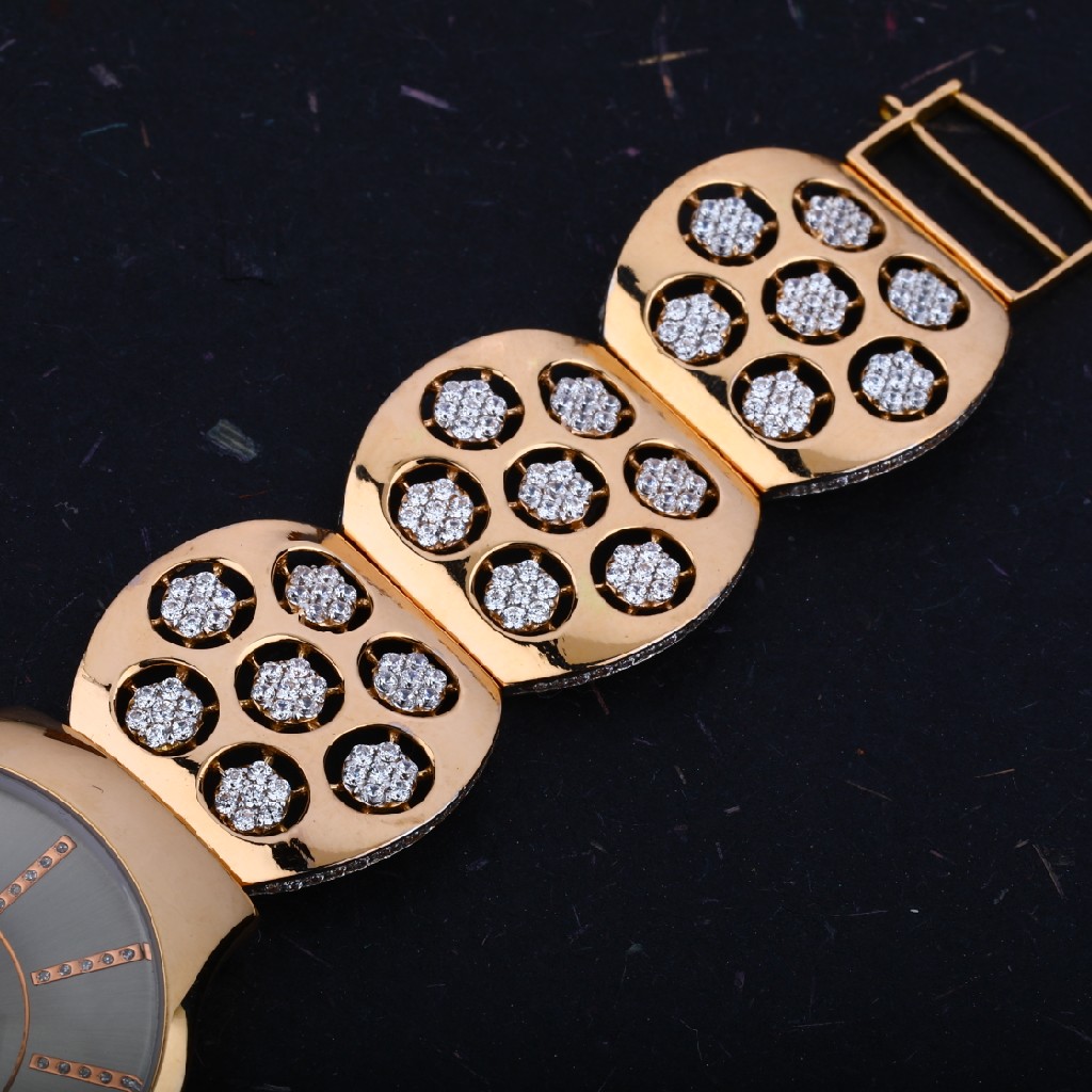 Mens Rose Gold 18K Designer Valentine Dial Watch-RMW03 - Image 2