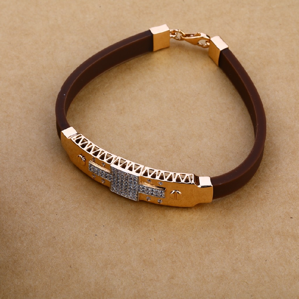Men's Exclusive 18K Leather Bracelet- MLB31