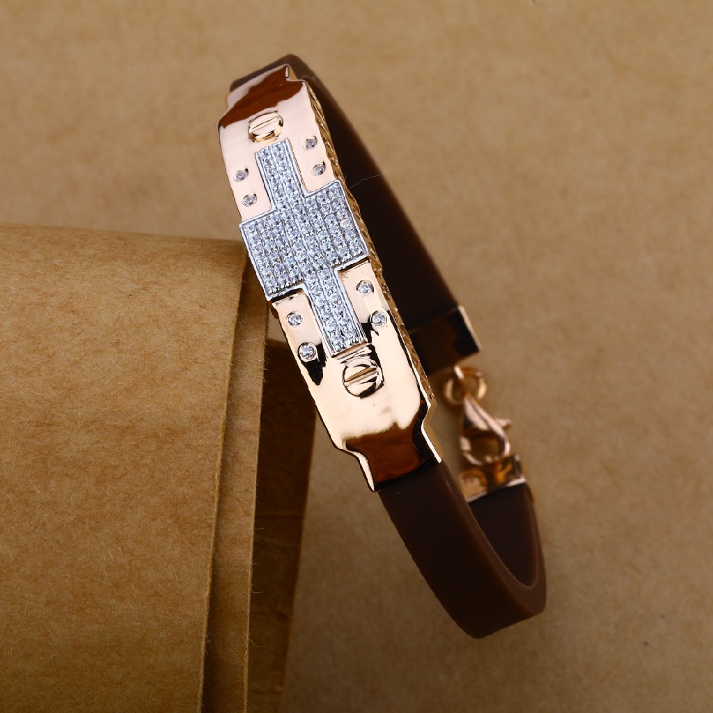 Men's Exclusive 18K Leather Bracelet- MLB31