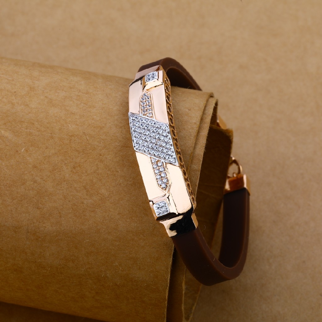 Men's Exclusive 18K Leather Bracelet- MLB30