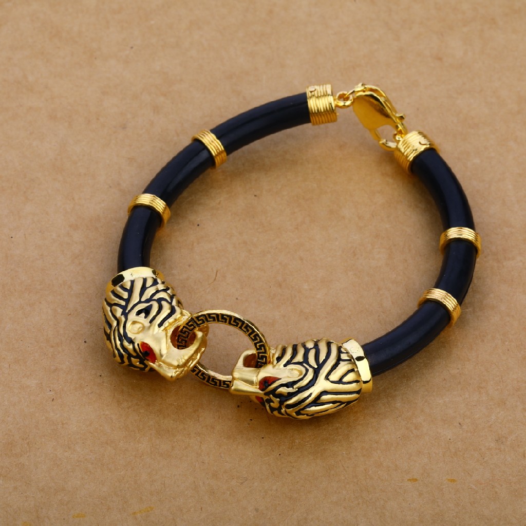 Men's Designer 916 Leather Bracelet - MLB33