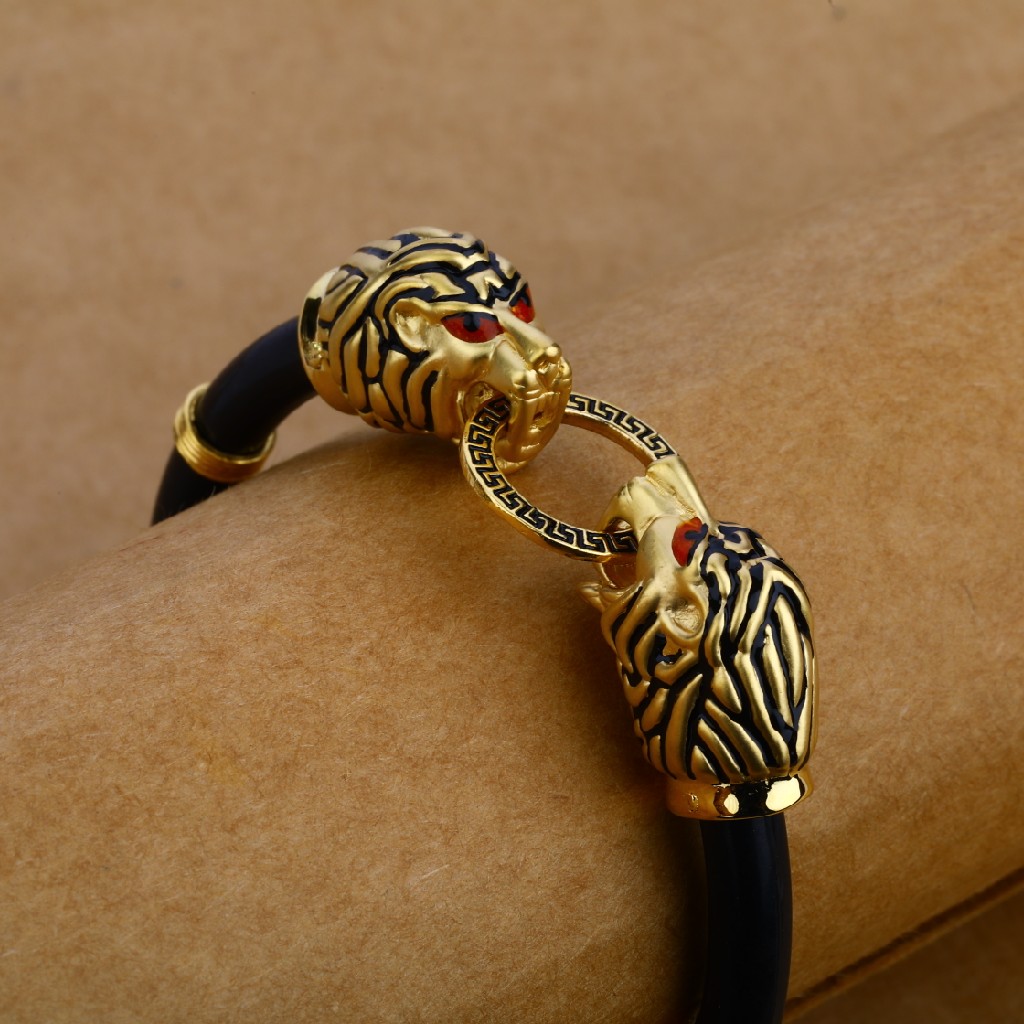 Men's Designer 916 Leather Bracelet - MLB33