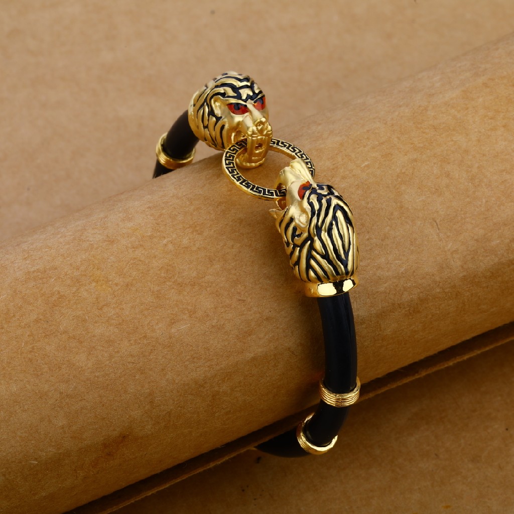 Men's Designer 916 Leather Bracelet - MLB33