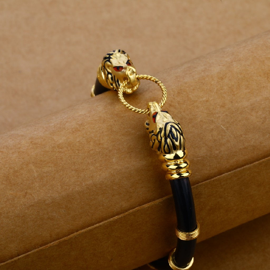 Men's Exclusive 18K Leather Bracelet- MLB31