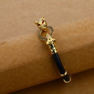Men's Exclusive 18K Leather Bracelet- MLB30