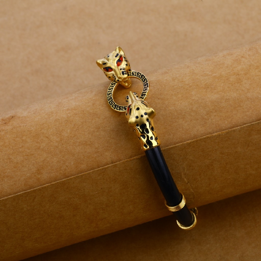 Men's Exclusive 18K Leather Bracelet- MLB30