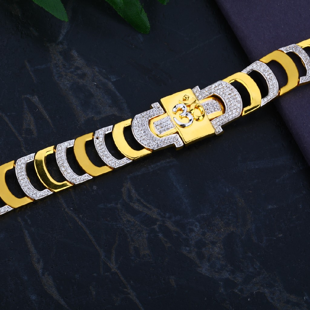 Men's Designer 916 Om Casting Bracelet-MCB29