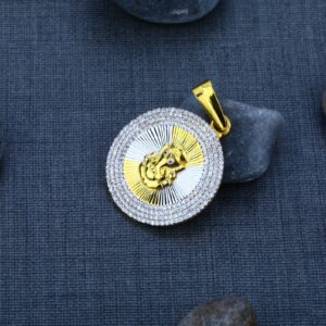 Men's Exclusive 916 Ganpati Bapa Gold Pendant- GP39