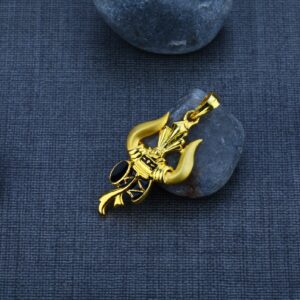 Men's Exclusive 22K  Gold God Pendant- GP37
