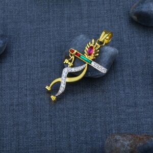 Men's Exclusive 916 Flute God Pendant- GP20