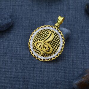 Men's Exclusive 22K God Gold Pendant- GP15