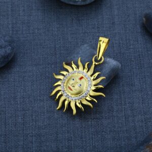 Men's Exclusive 916 God Gold Pendant- GP14