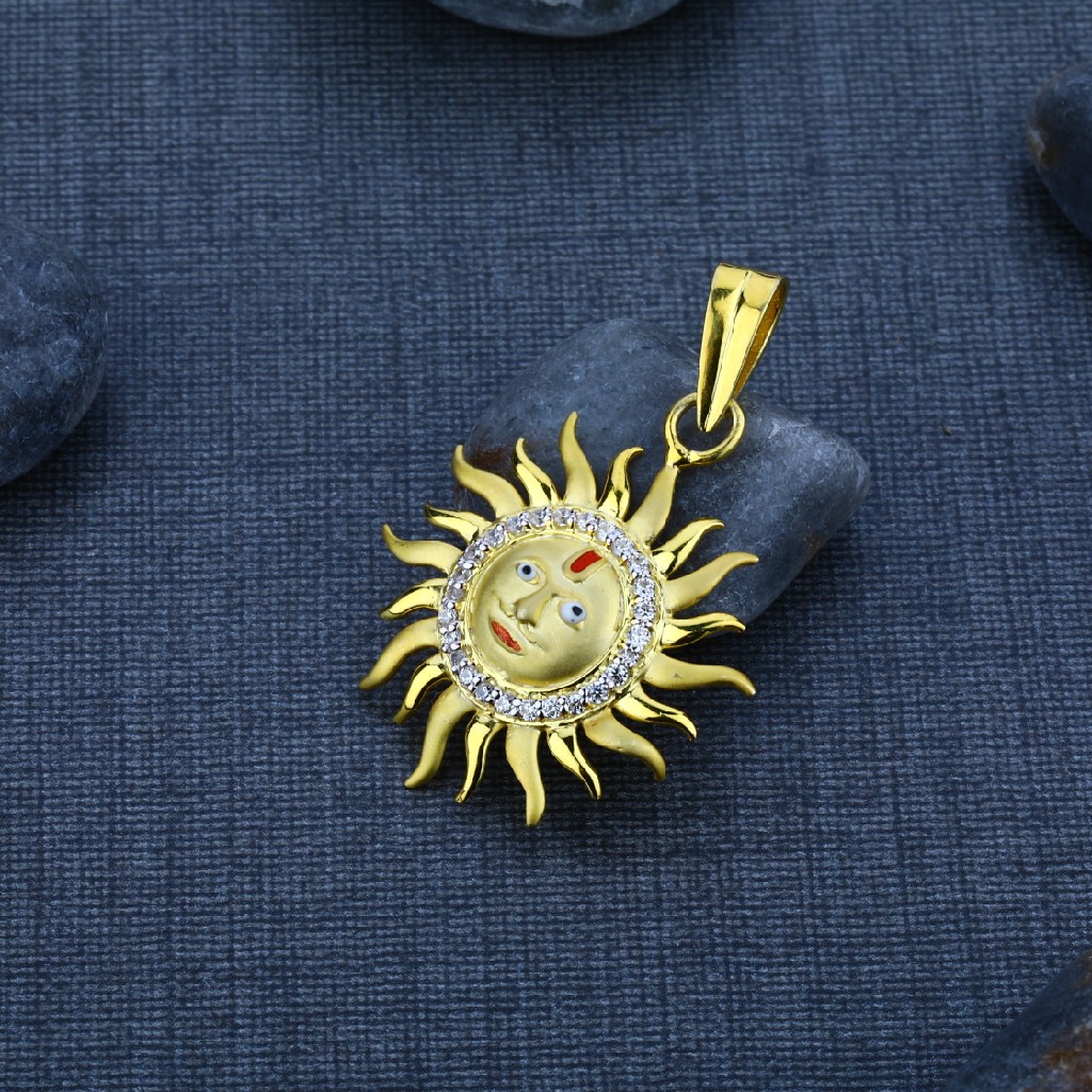 Men's Exclusive 916 God Gold Pendant- GP14