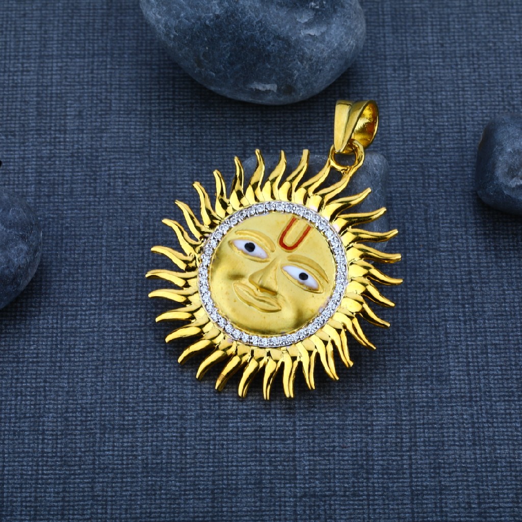 Men's Exclusive 22K God Gold Pendant- GP11