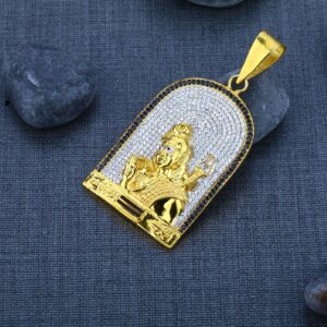 Men's Exclusive 22K Shivji  God Gold Pendant- GP07