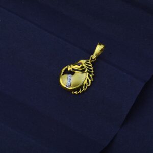 Men's Exclusive 916 Fancy Horse Gold Pendant- MFP08