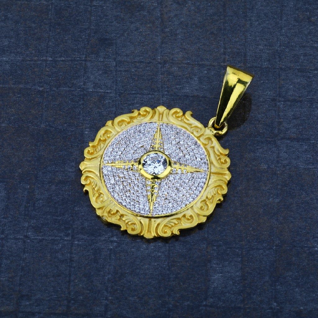 Men's Exclusive 916 Fancy Heavy Gold Pendant- MHP05