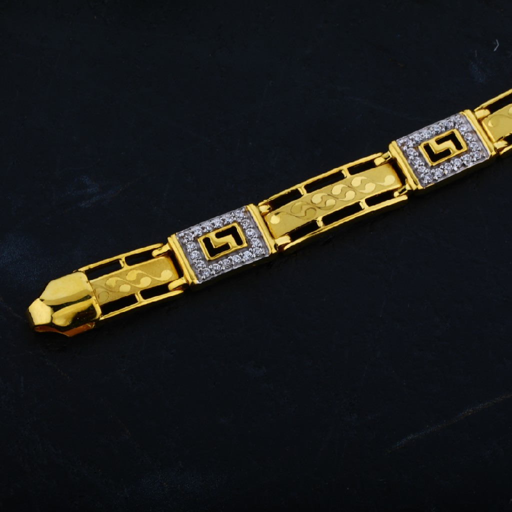 Mens Designer Gold Casting 916 Bracelet-MCB12 - Image 3