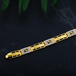 Mens Designer Gold Casting 916 Bracelet-MCB12