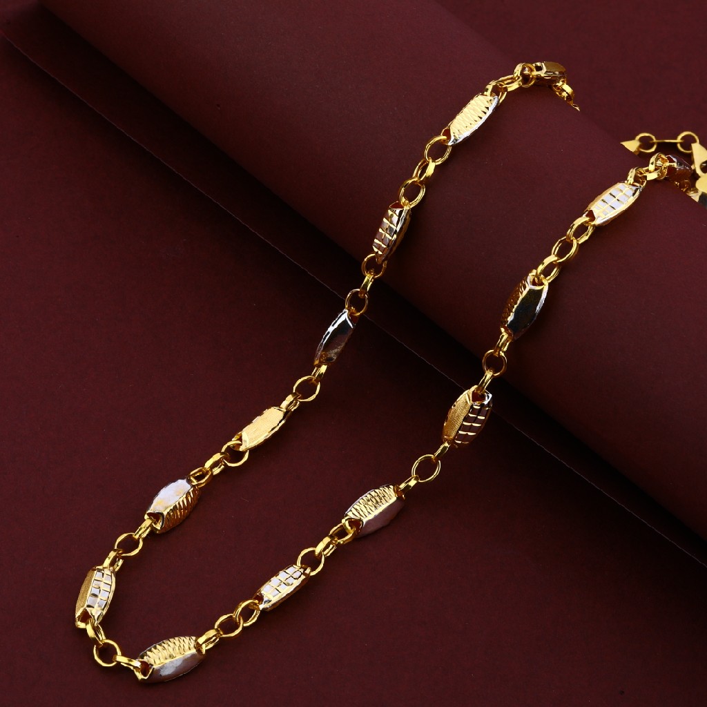 Gold Cz Mens 916 Italian Turkey Chain-MTC10