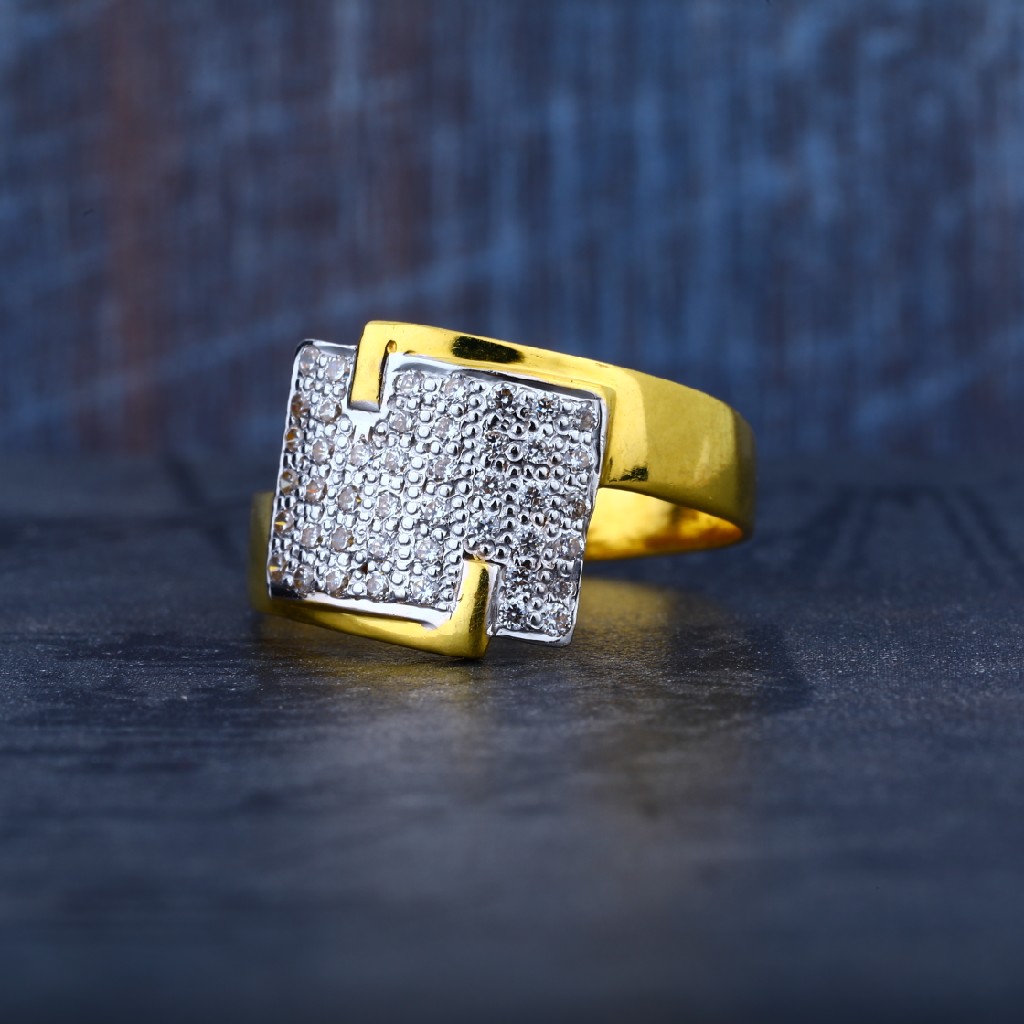 Mens 22K Gold Daily Wear Gold Ring-MR50