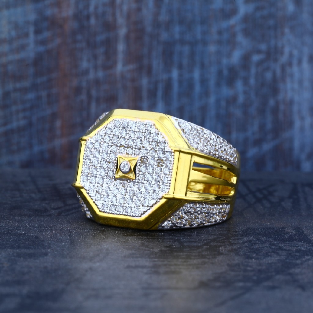 Mens Exclusive Desinger 22ct Gold Ring-MR14
