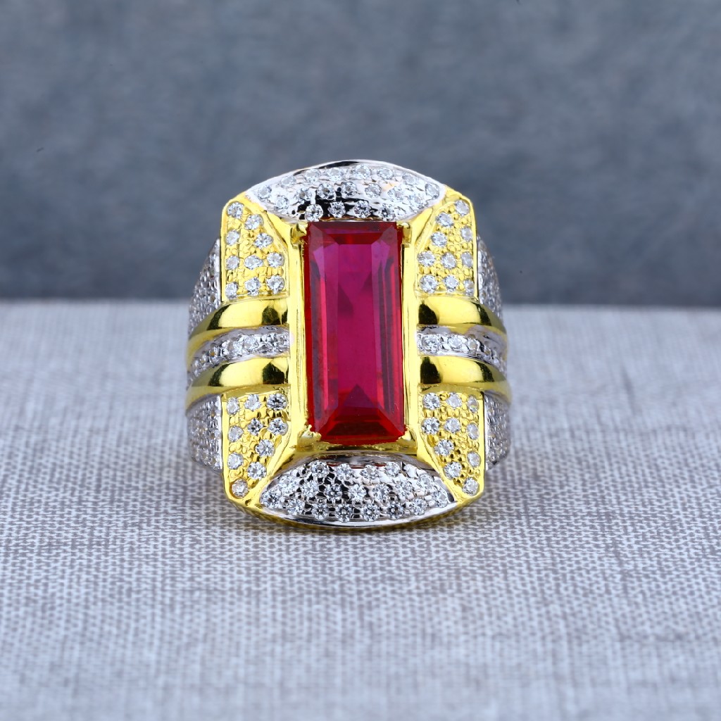 Exclusive Mens 22ct Solitaire Long Designer Ring-MSR65 - Image 2