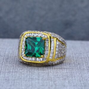 Mens Daily Wear 916 Solitaire Gold Ring-MSR61