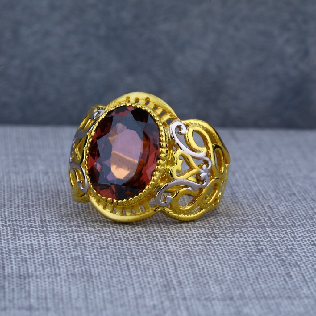 Mens Exclusive Heavy Solitaire Gold Ring-MSR52