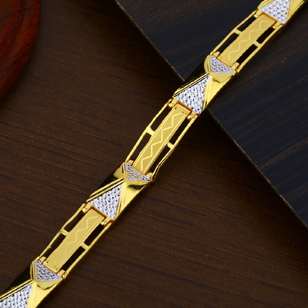 Mens 916 Daily Wear Simple Plain Bracelet-MPB11 - Image 2