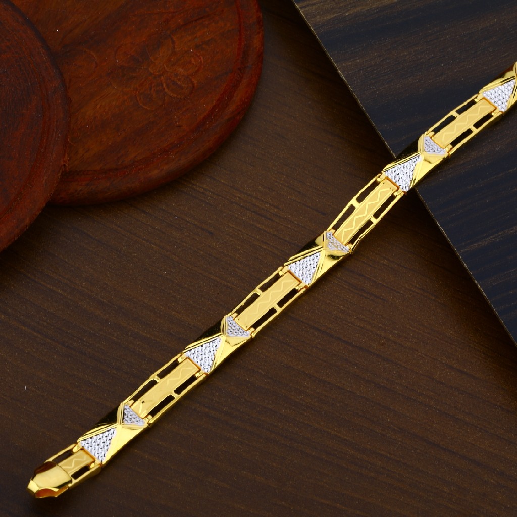 Mens 916 Daily Wear Simple Plain Bracelet-MPB11