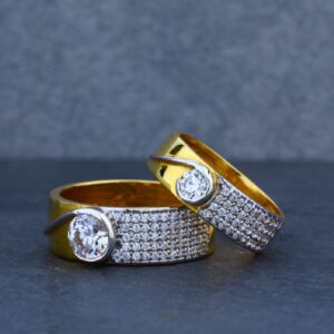 Fancy Gold 916 Couple Ring-CR24