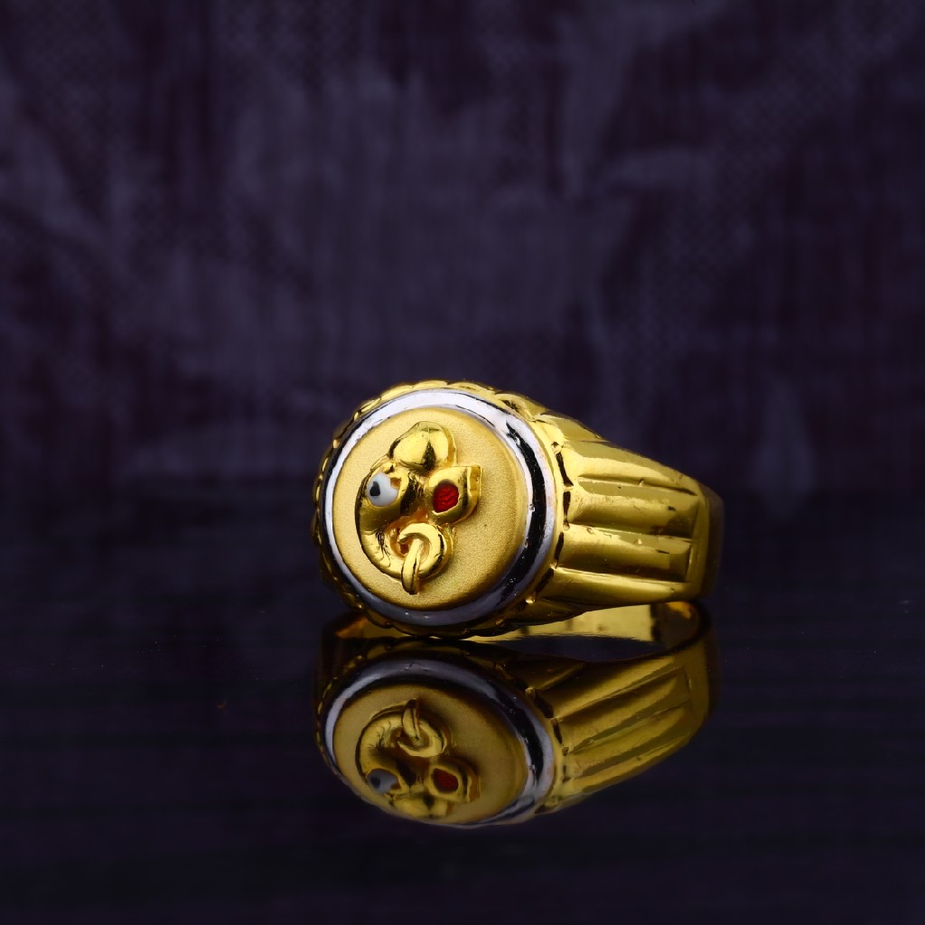 Mens Religious Ganpati God Fancy Ring-MGR04