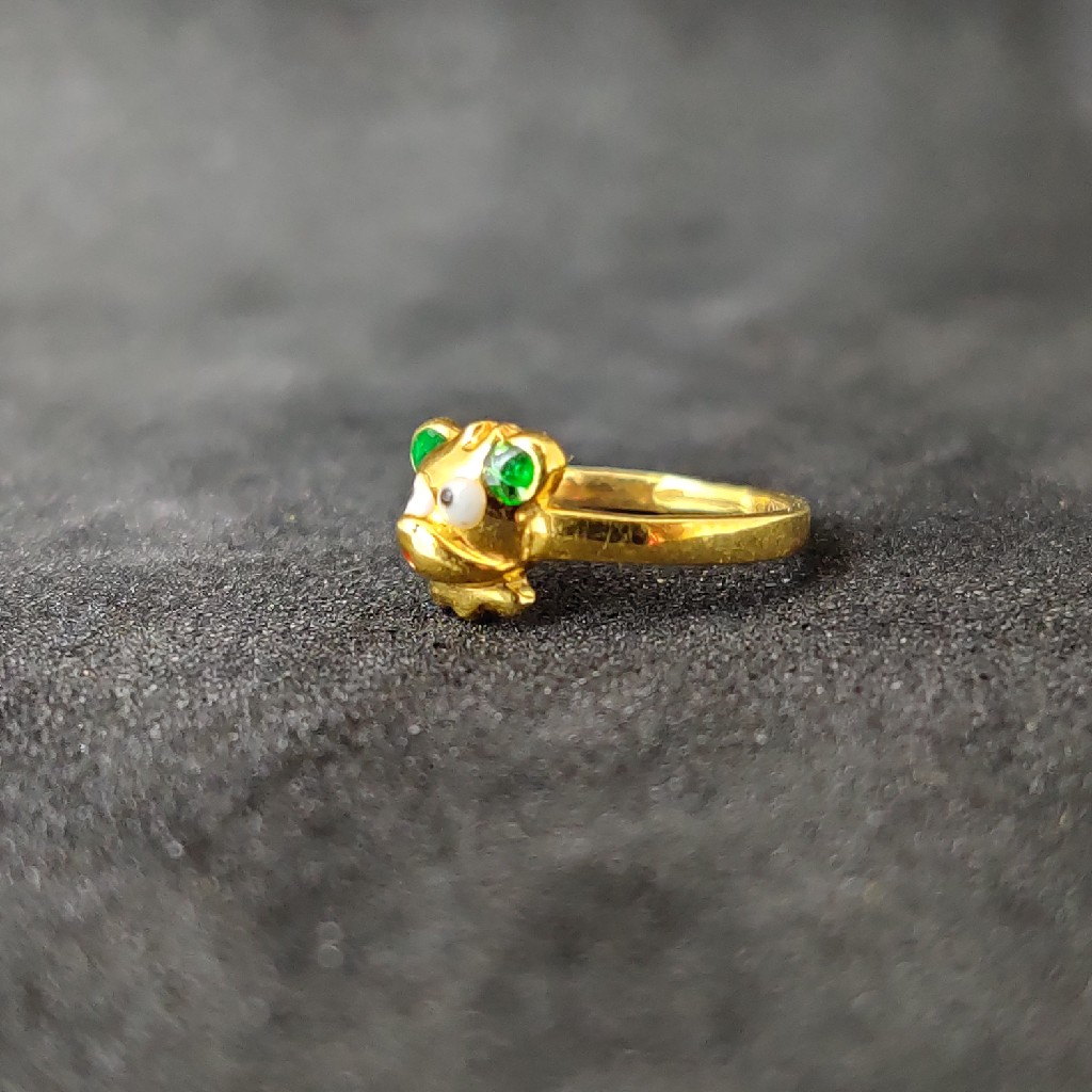 916 Fancy Kid Gold Ring-24512 - Image 2