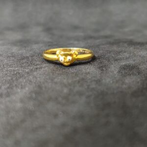 916 Premium Designer Kids Wear Gold Ring-24511