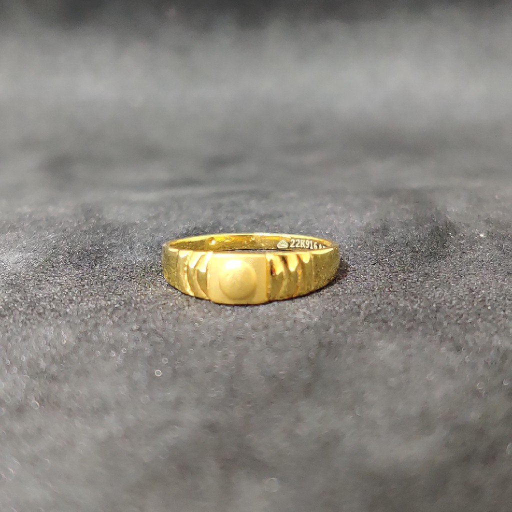 916 Premium Kids Wear Collection Gold Ring-24507