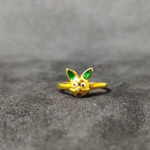 22Kt Fancy bacha Gold Ring-24502