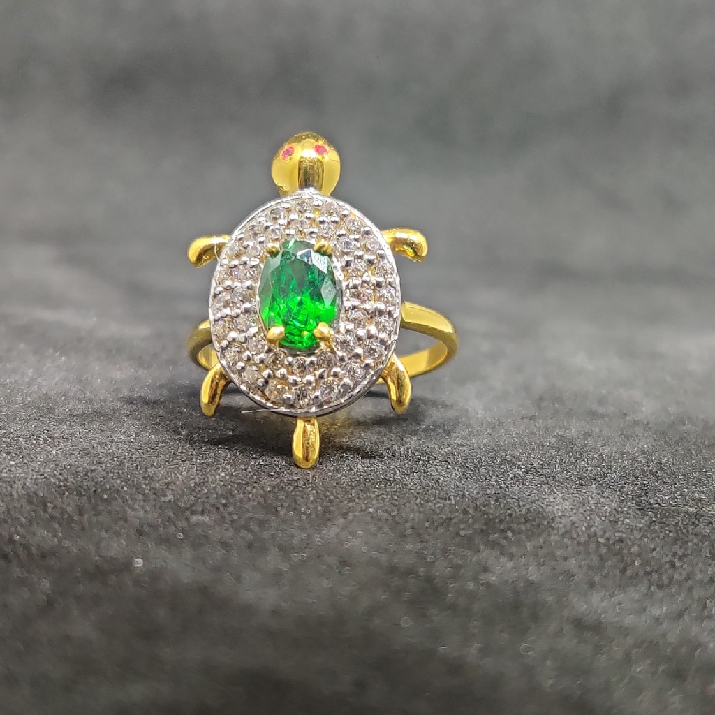22Kt Fancy Daily Wear Tortoise Design Ladies Ring-24801