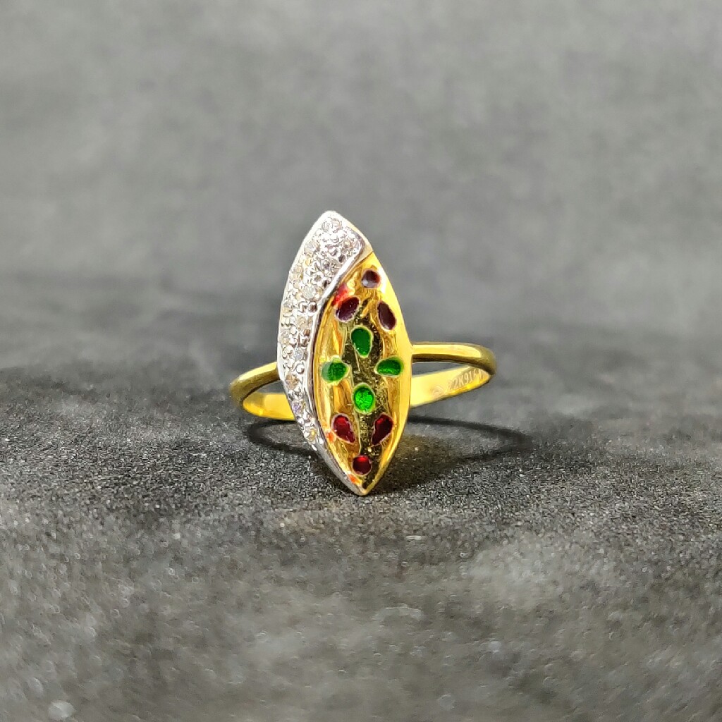 22K Ladies Fancy Ring