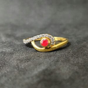 916 ladies exclusive gold ring-17029