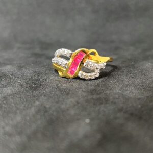 22k Ladies Fancy Ring