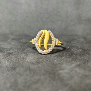22k Ladies Gold Exclusive Ring-17017