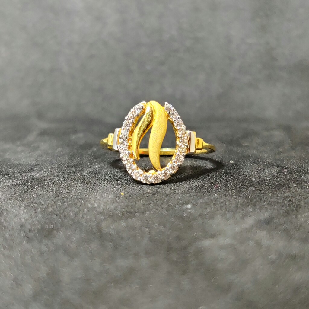 22k Ladies Gold Exclusive Ring-17017