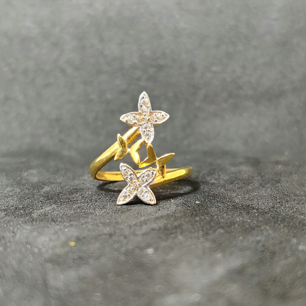22k Womens Fancy Long Ring-17016