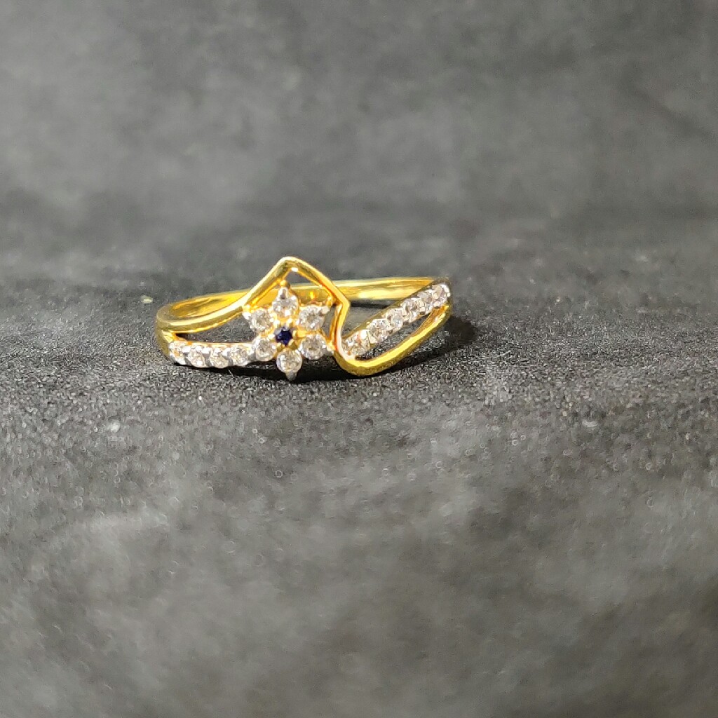 22k Womens Fancy Long Ring-17016