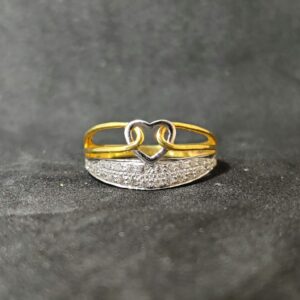 22k Womens Exclusive Gold Ring-17013