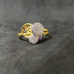 22k Women Fashionable Ring-17006