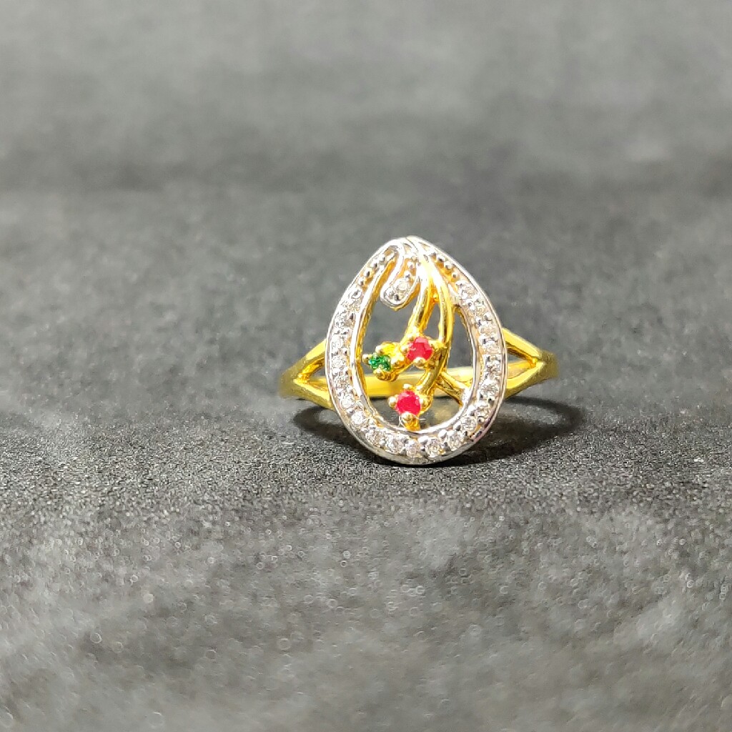 22K Ladies Fancy Ring