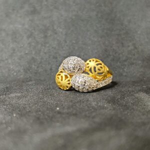 916 Ladies Fancy Gold Ring-17003